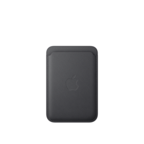 iPhone Feingewebe Wallet mit MagSafe – Schwarz