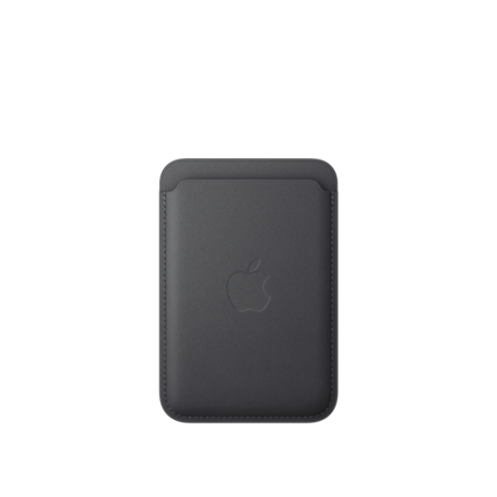 iPhone Feingewebe Wallet mit MagSafe – Schwarz