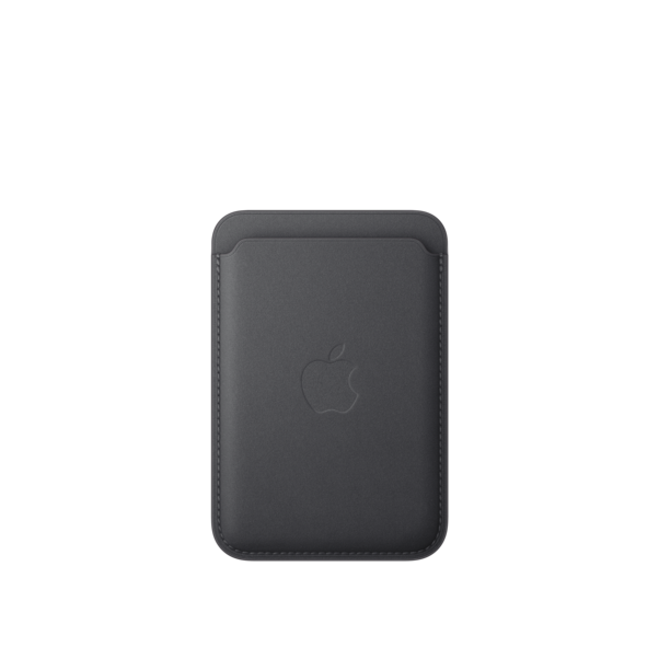 iPhone Feingewebe Wallet mit MagSafe – Schwarz