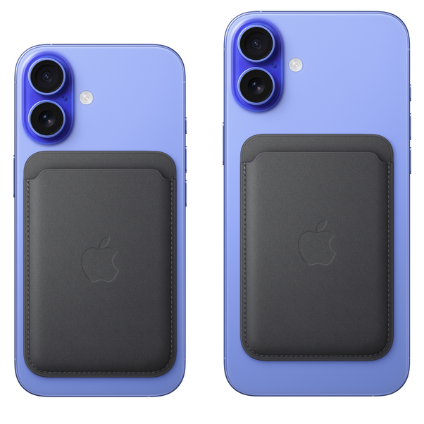 iPhone Feingewebe Wallet mit MagSafe – Schwarz
