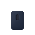 iPhone Feingewebe Wallet mit MagSafe – Tiefblau
