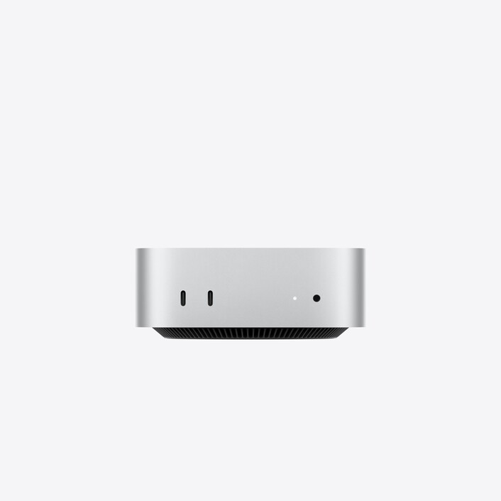 Sie sehen das Produktbild 01 von Mac mini: Apple M5 Pro Chip mit 15‑Core CPU und 16‑Core GPU, 512 GB SSD - Silber Mac mini: Apple M5 Pro Chip mit 15‑Core CPU und 16‑Core GPU, 512 GB SSD - Silber
