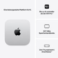 Sie sehen das Produktbild 03 von Mac mini: Apple M5 Pro Chip mit 15‑Core CPU und 16‑Core GPU, 512 GB SSD - Silber Mac mini: Apple M5 Pro Chip mit 15‑Core CPU und 16‑Core GPU, 512 GB SSD - Silber