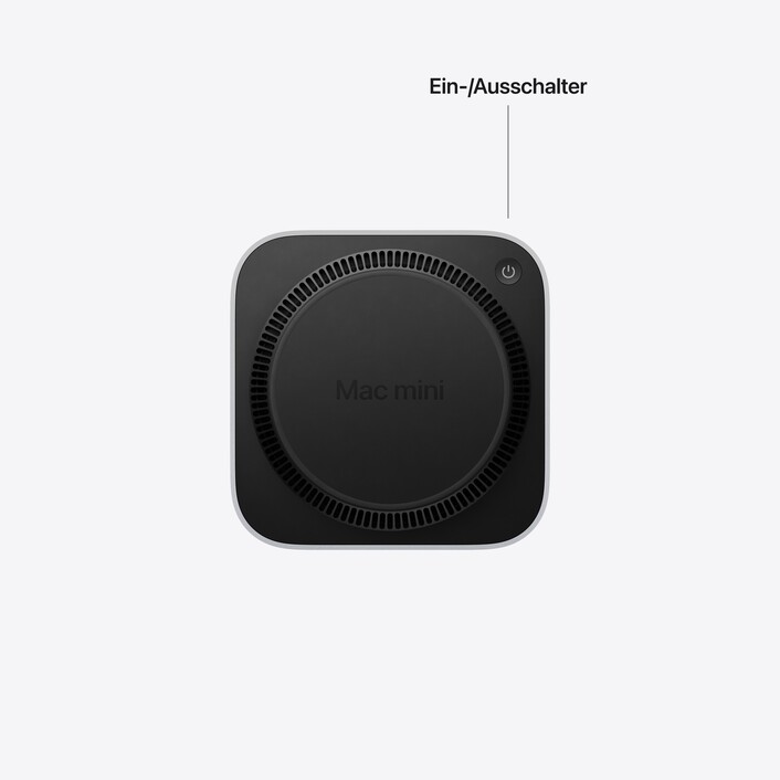 Sie sehen das Produktbild 06 von Mac mini: Apple M5 Pro Chip mit 15‑Core CPU und 16‑Core GPU, 512 GB SSD - Silber Mac mini: Apple M5 Pro Chip mit 15‑Core CPU und 16‑Core GPU, 512 GB SSD - Silber