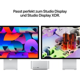 Sie sehen das Produktbild 05 von Mac Studio: Apple M5 Max Chip mit 18‑Core CPU und 32‑Core GPU, 512 GB SSD Mac Studio: Apple M5 Max Chip mit 18‑Core CPU und 32‑Core GPU, 512 GB SSD