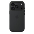 iPhone 18 Pro Silikon Case mit MagSafe - Schwarz