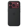 iPhone 18 Pro Silikon Case mit MagSafe - Schwarz