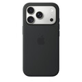 iPhone 18 Pro Silikon Case mit MagSafe - Schwarz