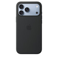 iPhone 18 Pro Max Silikon Case mit MagSafe - Schwarz