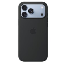 iPhone 18 Pro Max Silikon Case mit MagSafe - Schwarz