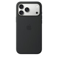 iPhone 18 Pro Max Silikon Case mit MagSafe - Schwarz