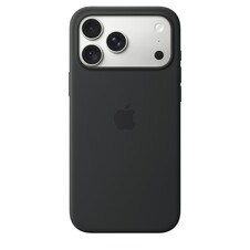 iPhone 18 Pro Max Silikon Case mit MagSafe - Schwarz