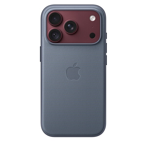 Sie sehen das Produktbild 02 von iPhone 18 Pro Funktionsgewebe Case mit MagSafe – Chambrayblau iPhone 18 Pro Funktionsgewebe Case mit MagSafe – Chambrayblau