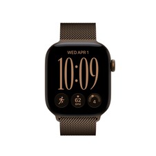40 mm Milanaise Armband Dunkelbronze