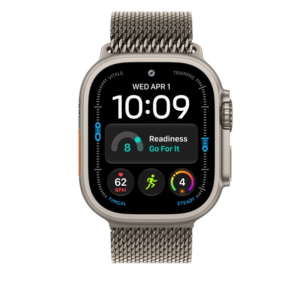 49 mm Milanaise Armband Titan Natur – L