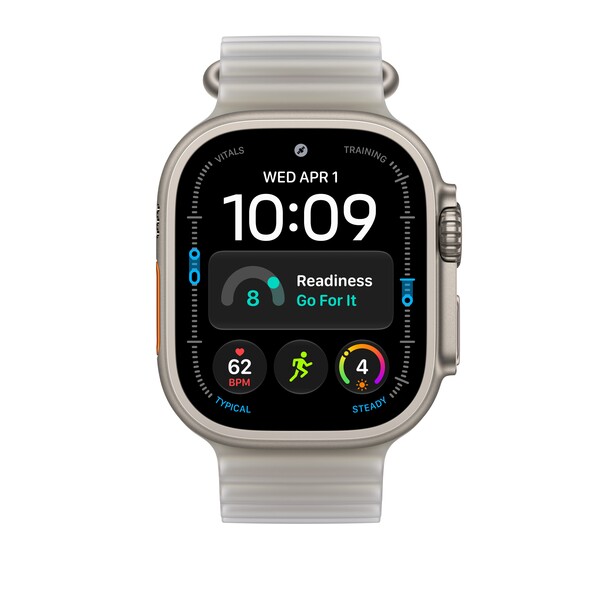 Verlängerung für 49 mm Ocean Armband Halbtransparentes Grau - Titan Schwarz