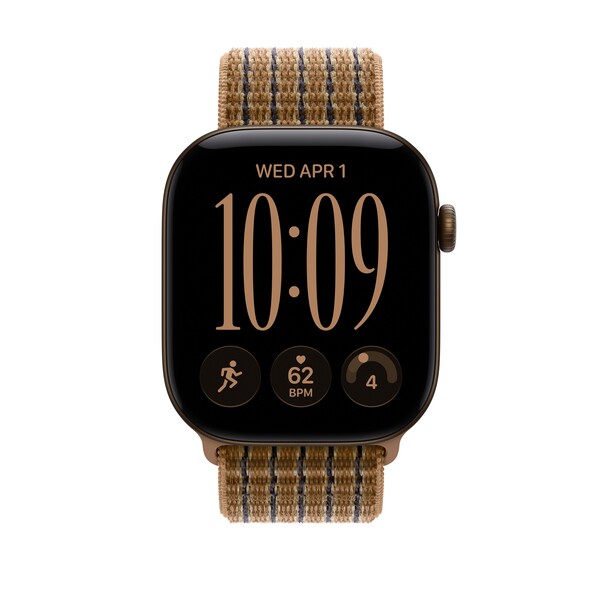 46 mm Sport Loop Hellumbra Kariert