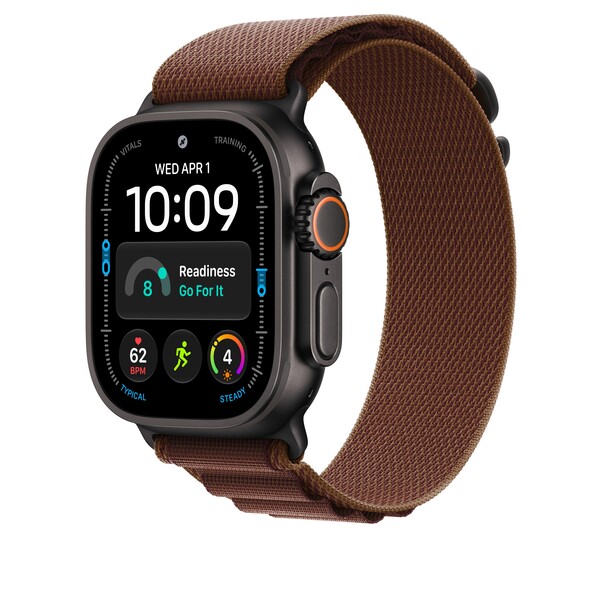 49 mm Alpine Loop Burgunder – Small – Titan Schwarz