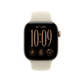 Apple Watch Series 12 GPS, 42 mm Aluminiumgehäuse Lichtgold, Sportarmband Sand – M/L