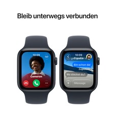 Sie sehen das Produktbild 05 von Apple Watch SE 3 GPS, 44 mm Aluminiumgehäuse Polarstern mit Sportarmband Sand – M/L Apple Watch SE 3 GPS, 44 mm Aluminiumgehäuse Polarstern mit Sportarmband Sand – M/L