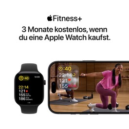 Apple Watch Ultra 4 GPS + Cellular, 49 mm Titangehäuse Natur, Ocean Armband Halbtransparentes Grau