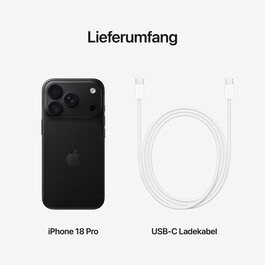 iPhone 18 Pro 512 GB Schwarz