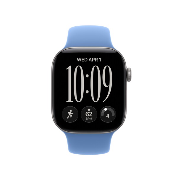 Sie sehen das Produktbild 03 von 40 mm Sportarmband Hyazinthenblau - S/M 40 mm Sportarmband Hyazinthenblau - S/M