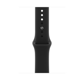 46 mm Sportarmband Schwarz – XL