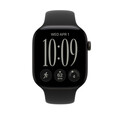 46 mm Sportarmband Schwarz – XL