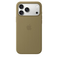 iPhone 18 Pro Max Silikon Case mit MagSafe - Oliv