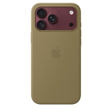 iPhone 18 Pro Max Silikon Case mit MagSafe - Oliv