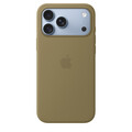 iPhone 18 Pro Max Silikon Case mit MagSafe - Oliv