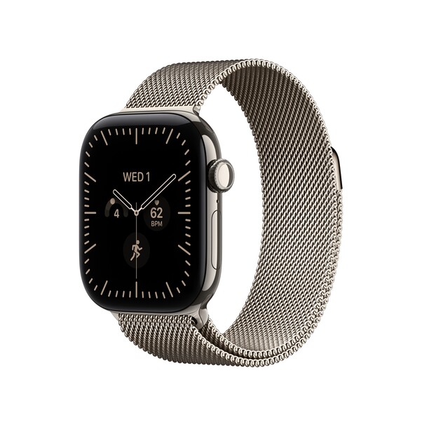 Sie sehen das Produktbild 02 von 42 mm Milanaise Armband Natur 42 mm Milanaise Armband Natur