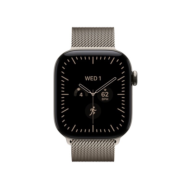 Sie sehen das Produktbild 03 von 42 mm Milanaise Armband Natur 42 mm Milanaise Armband Natur