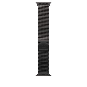 49 mm Milanaise Armband Titan Schwarz – L