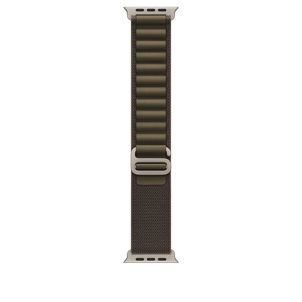 Sie sehen das Produktbild 01 von 49 mm Alpine Loop Dunkeloliv – Small – Titan Natur 49 mm Alpine Loop Dunkeloliv – Small – Titan Natur