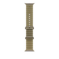 49 mm Ocean Armband Halbtransparentes Seegrasgrün - Titan Natur