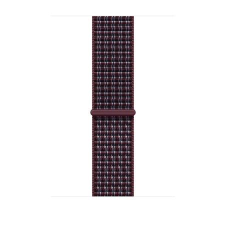 Sie sehen das Produktbild 01 von 46 mm Sport Loop Burgunder Kariert 46 mm Sport Loop Burgunder Kariert