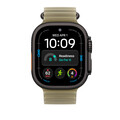 Verlängerung für 49 mm Ocean Armband Halbtransparentes Seegrasgrün - Titan Schwarz