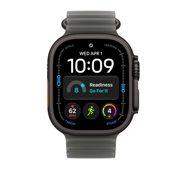 Verlängerung für 49 mm Ocean Armband Halbtransparentes Schwarz - Titan Schwarz