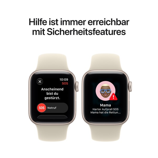 Sie sehen das Produktbild 06 von Apple Watch SE 3 GPS + Cellular, 40 mm Aluminiumgehäuse Mitternacht mit Sportarmband Navyblau – S/M Apple Watch SE 3 GPS + Cellular, 40 mm Aluminiumgehäuse Mitternacht mit Sportarmband Navyblau – S/M