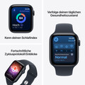 Sie sehen das Produktbild 03 von Apple Watch SE 3 GPS + Cellular, 44 mm Aluminiumgehäuse Polarstern mit Sportarmband Sand – S/M Apple Watch SE 3 GPS + Cellular, 44 mm Aluminiumgehäuse Polarstern mit Sportarmband Sand – S/M