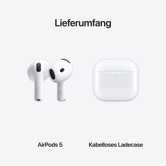 Sie sehen das Produktbild 08 von AirPods 5 mit kabellosem Ladecase AirPods 5 mit kabellosem Ladecase