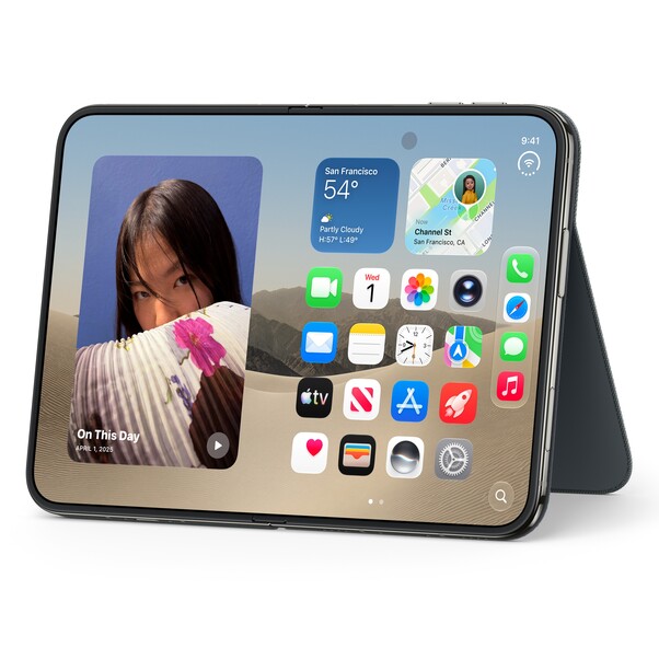iPhone Duo Folio mit Standfuß - Navyblau