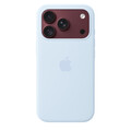 Sie sehen das Produktbild 02 von iPhone 18 Pro Silikon Case mit MagSafe - Klarblau iPhone 18 Pro Silikon Case mit MagSafe - Klarblau