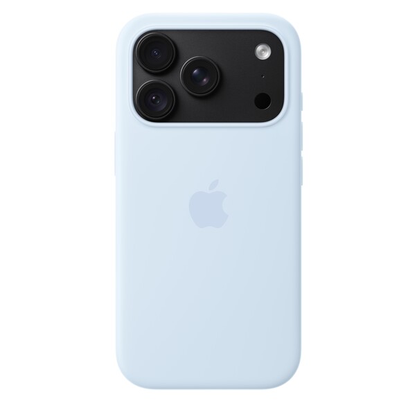 Sie sehen das Produktbild 04 von iPhone 18 Pro Silikon Case mit MagSafe - Klarblau iPhone 18 Pro Silikon Case mit MagSafe - Klarblau