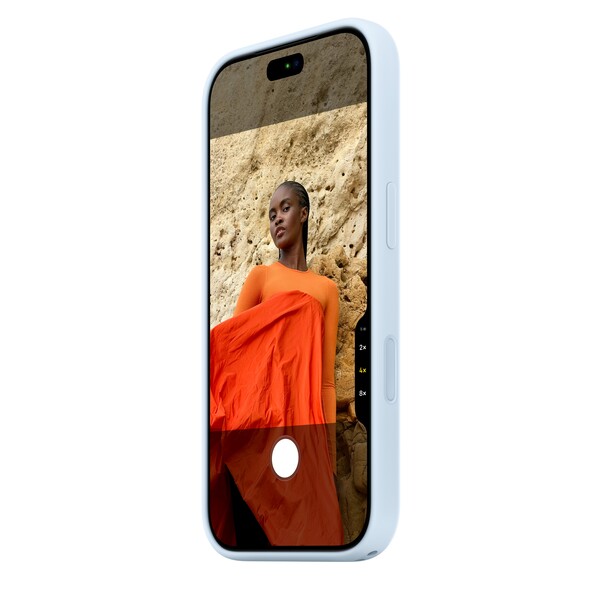 Sie sehen das Produktbild 05 von iPhone 18 Pro Silikon Case mit MagSafe - Klarblau iPhone 18 Pro Silikon Case mit MagSafe - Klarblau