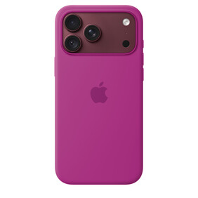 iPhone 18 Pro Max Silikon Case mit MagSafe - Magenta