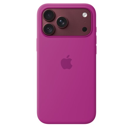 iPhone 18 Pro Max Silikon Case mit MagSafe - Magenta
