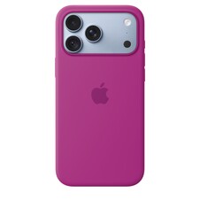 iPhone 18 Pro Max Silikon Case mit MagSafe - Magenta